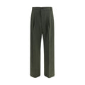 Bicolor Wool Oves Aries Casual Pants