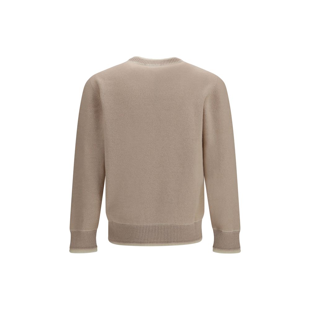 Beige Cashmere Sweater