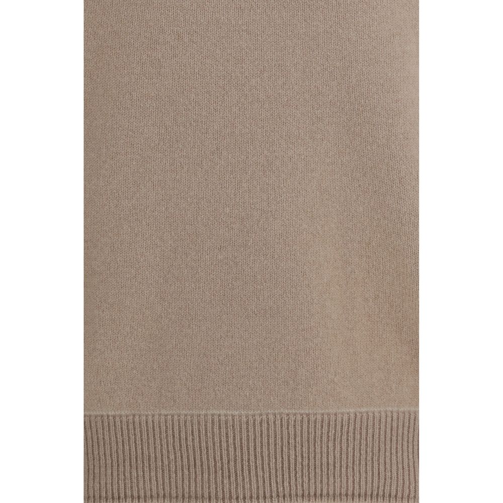 Beige Cashmere Sweater