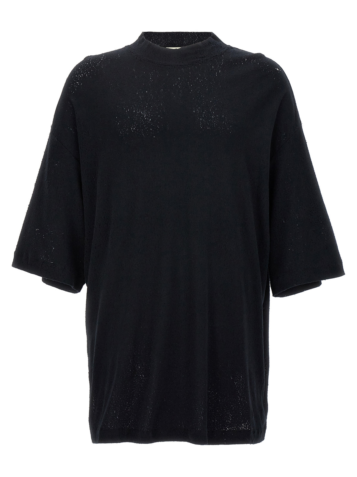 Black Cotton T-Shirt