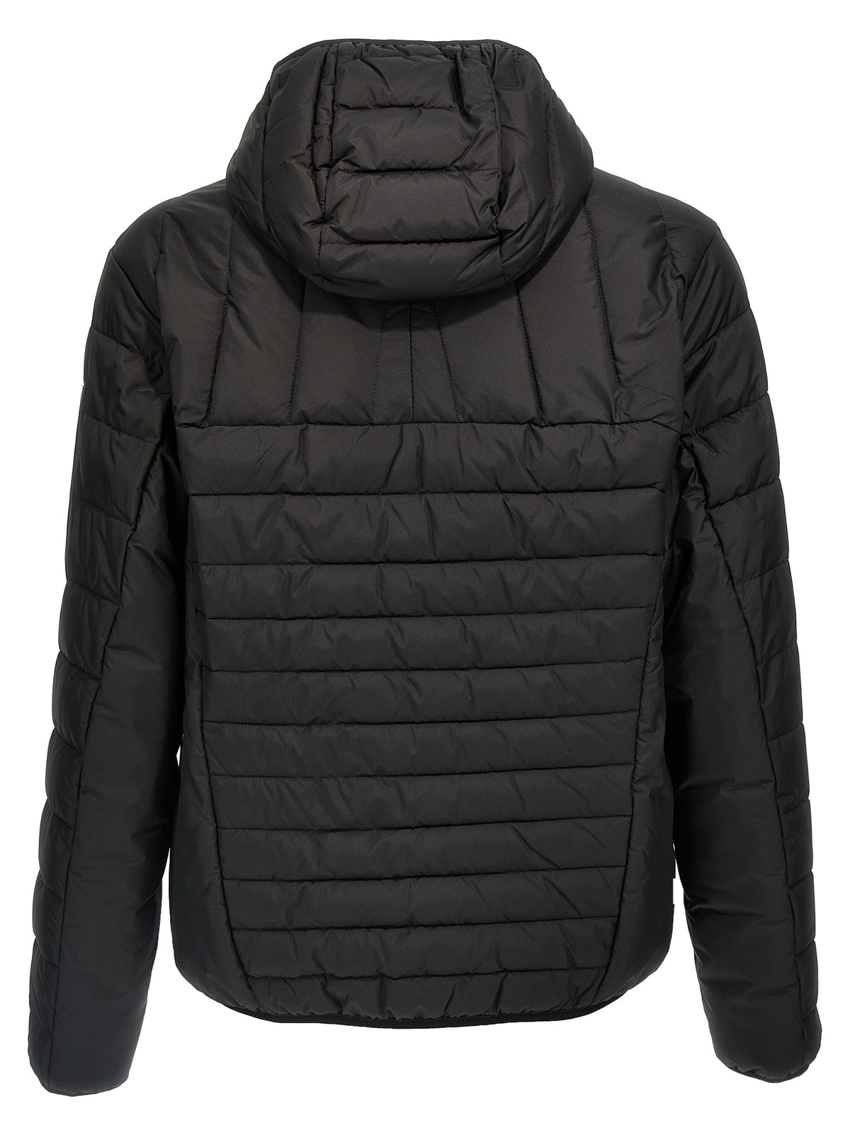 Black Polyester Shell Jacket