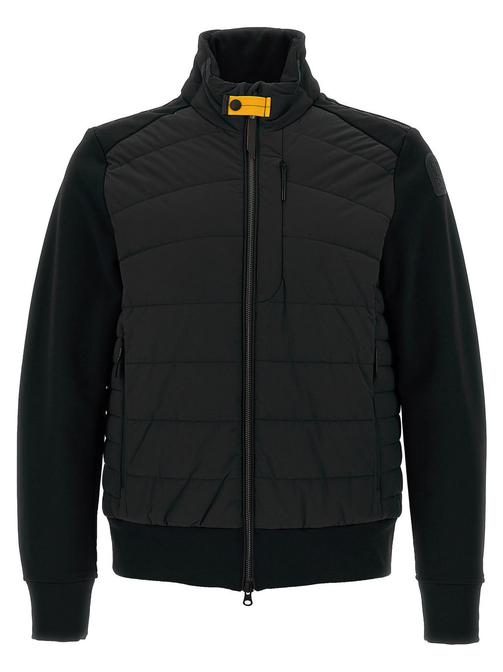 Black Polyamide Full-Length Jacket