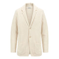 White Cotton Men's Cardigan