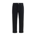 Black Cotton Jeans Denim