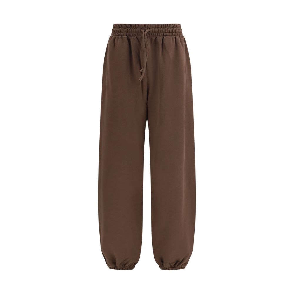Brown Cotton Joggers (Workout Pants)