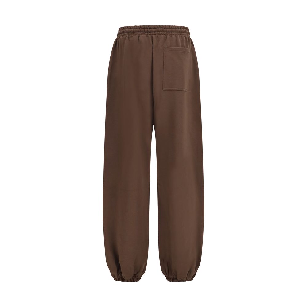 Brown Cotton Joggers (Workout Pants)