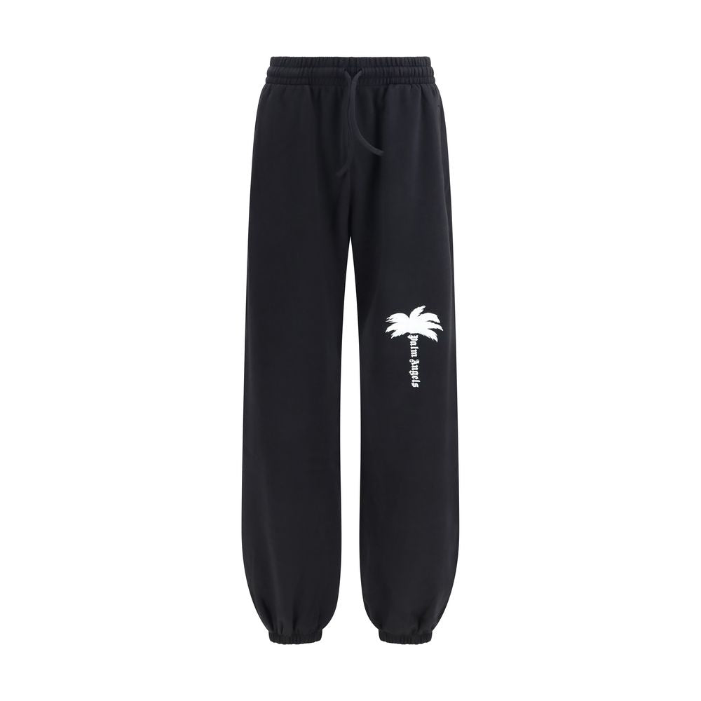 Black Cotton Joggers (Workout Pants)