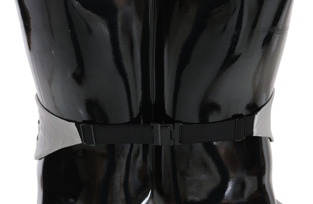 Dolce & Gabbana Grey Silk Cummerbund