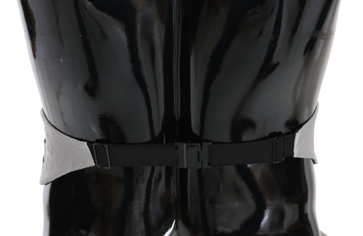 Dolce & Gabbana Grey Silk Cummerbund