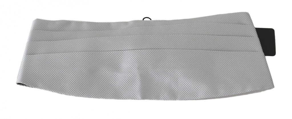 Dolce & Gabbana Grey Silk Cummerbund