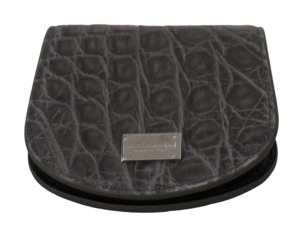 Dolce & Gabbana Grey Exotic Skin Pocket Condom Case