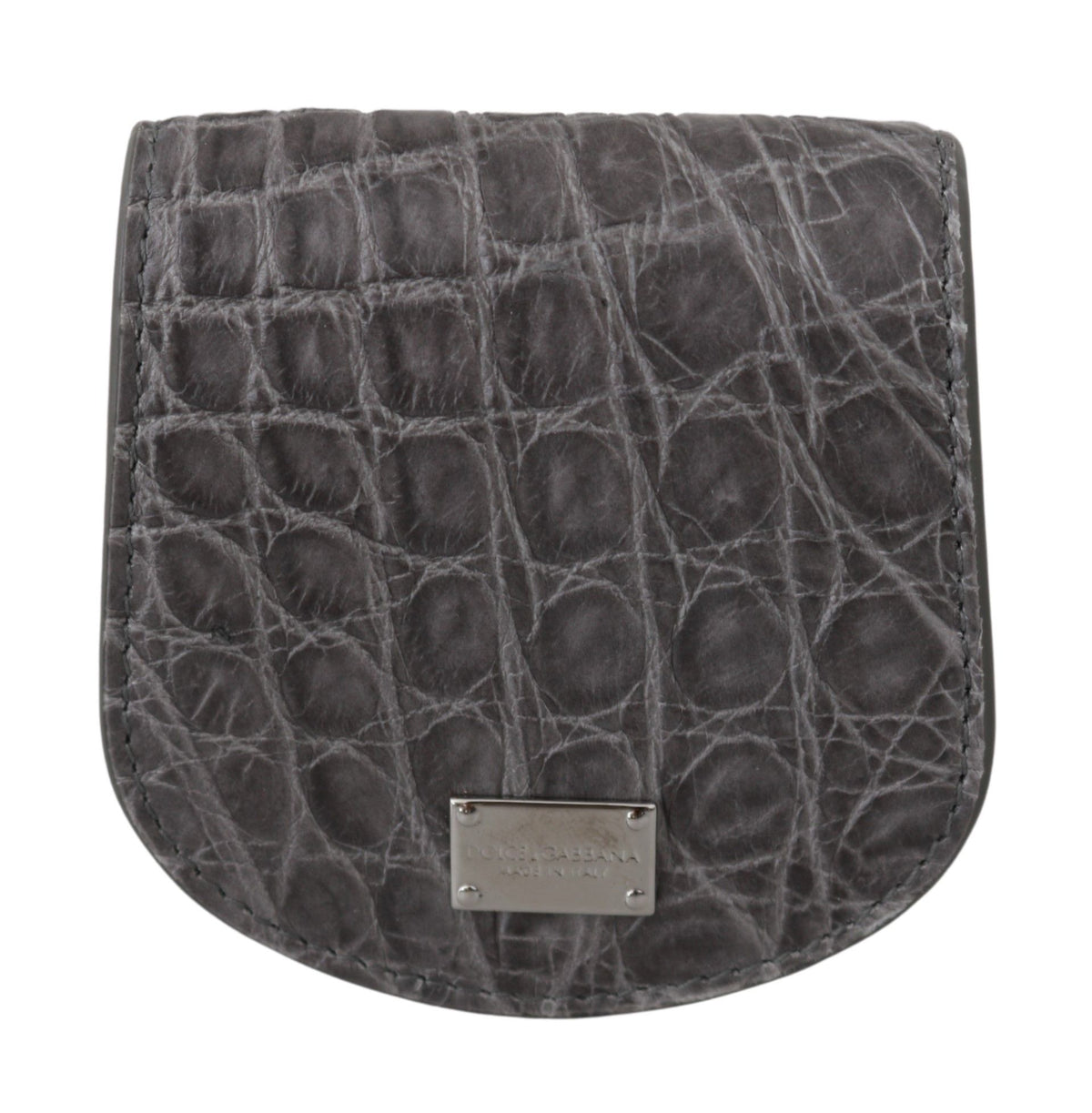 Dolce & Gabbana Grey Exotic Skin Pocket Condom Case