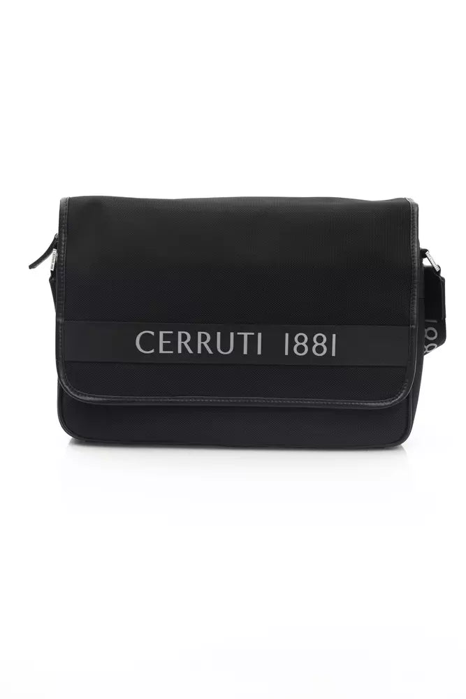 Cerruti 1881 Black Nylon Crossbody