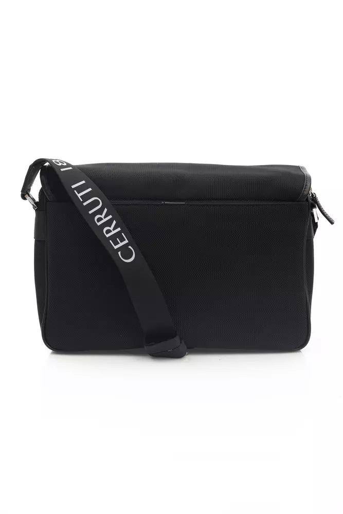 Cerruti 1881 Black Nylon Crossbody