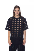 Nicolo Tonetto Black Cotton T-Shirt