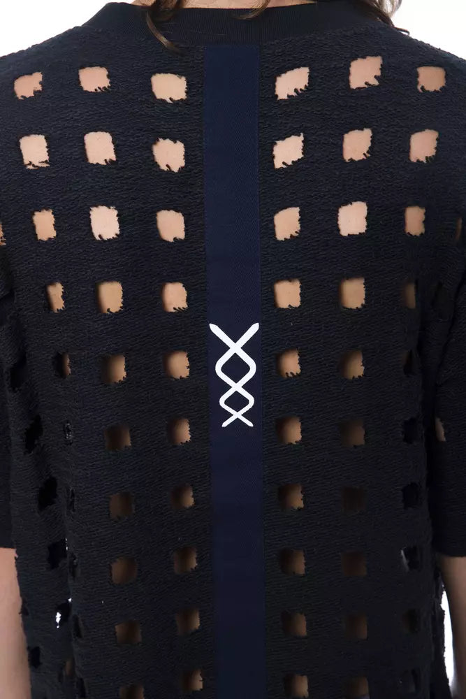 Nicolo Tonetto Black Cotton T-Shirt