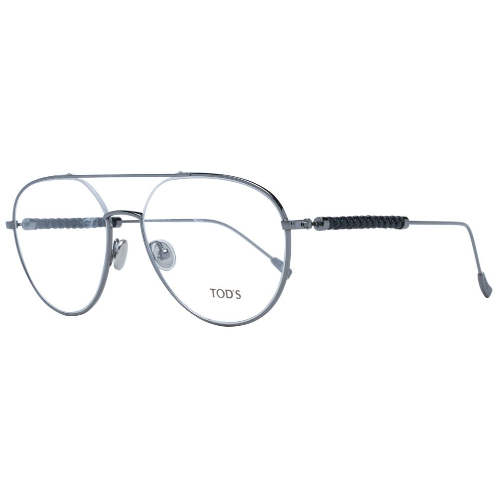 Tod's Grey Metal Optical Frames