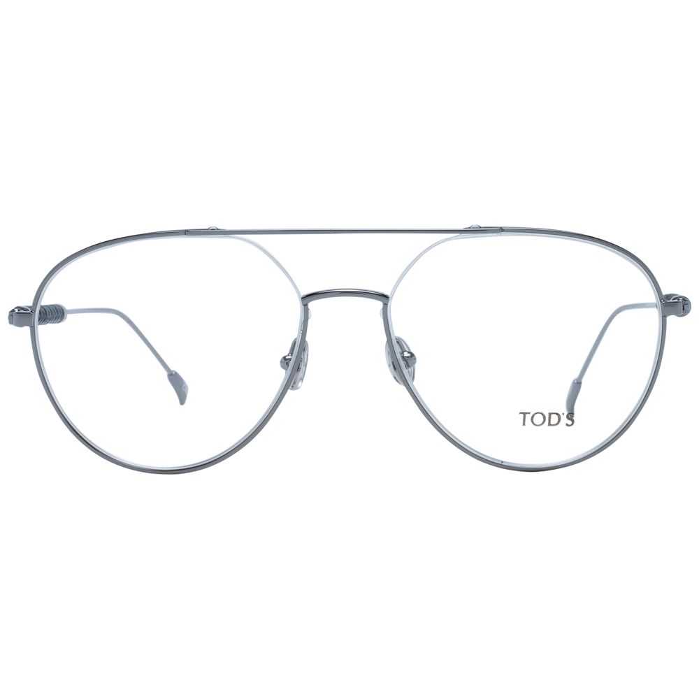 Tod's Grey Metal Optical Frames