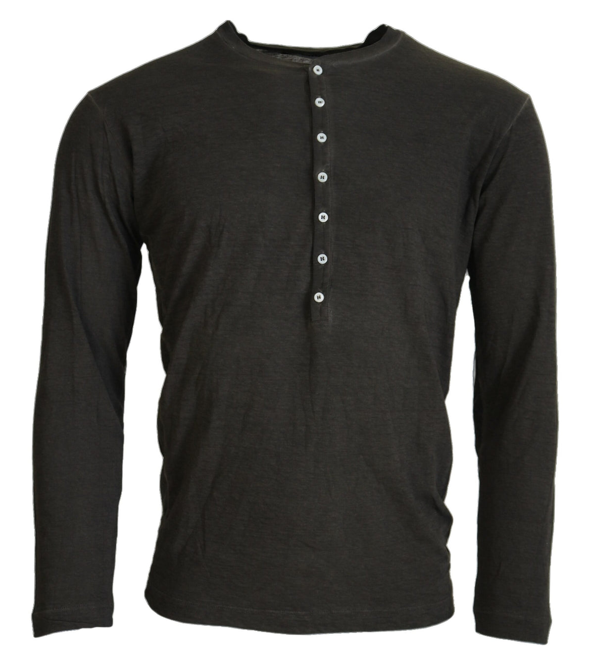 Dsquared2 Grey Cotton Linen Long-Sleeve Sweater