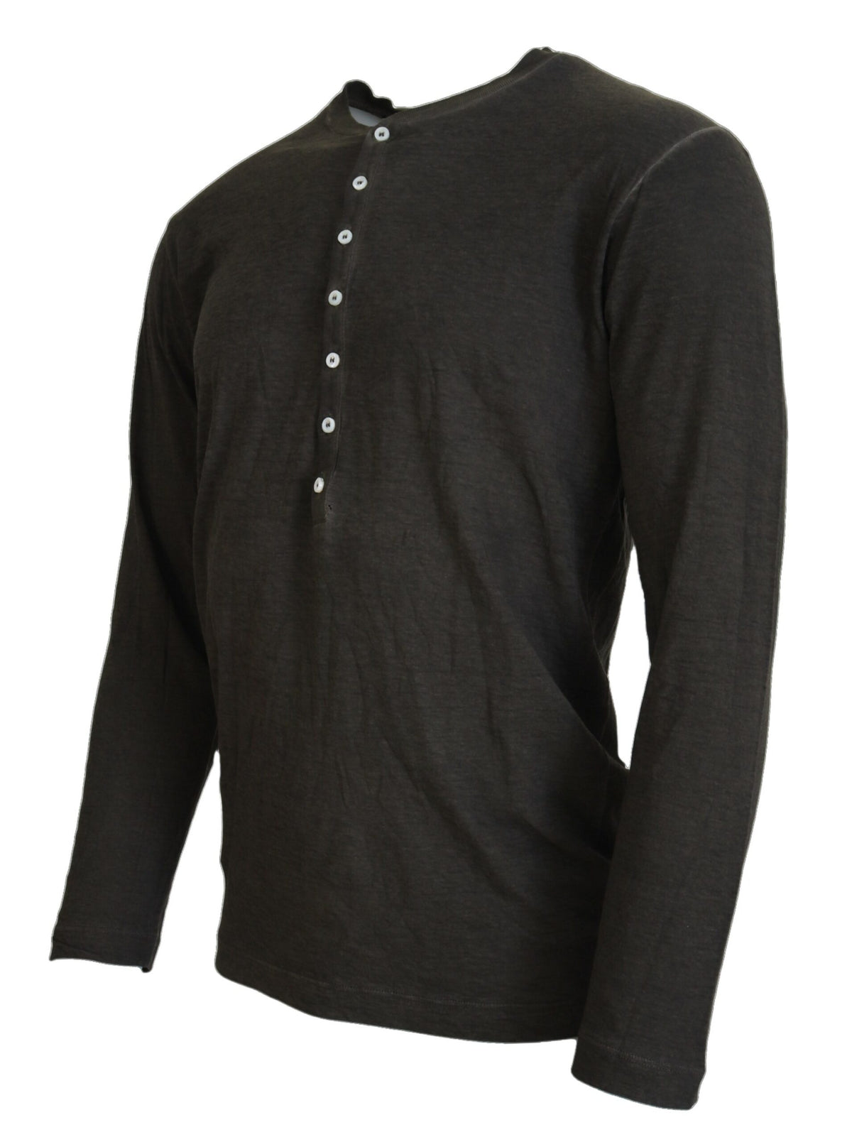 Dsquared2 Grey Cotton Linen Long-Sleeve Sweater