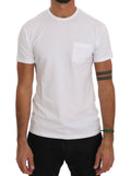 Daniele Alessandrini White Cotton Crew Neck T-Shirt