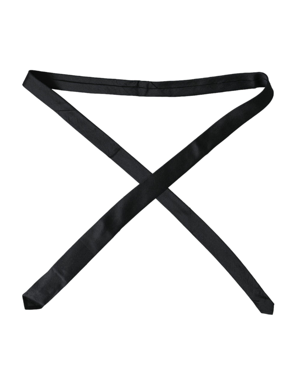 Dolce & Gabbana Black Solid Silk Tie