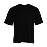 Dolce & Gabbana Black Cotton Round Neck Short-Sleeve T-Shirt