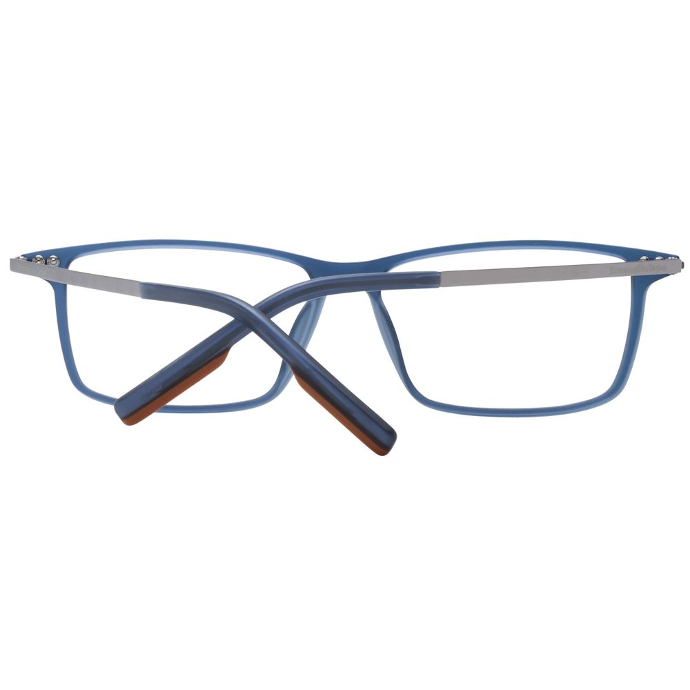 Zegna Blue Plastic Optical Frames