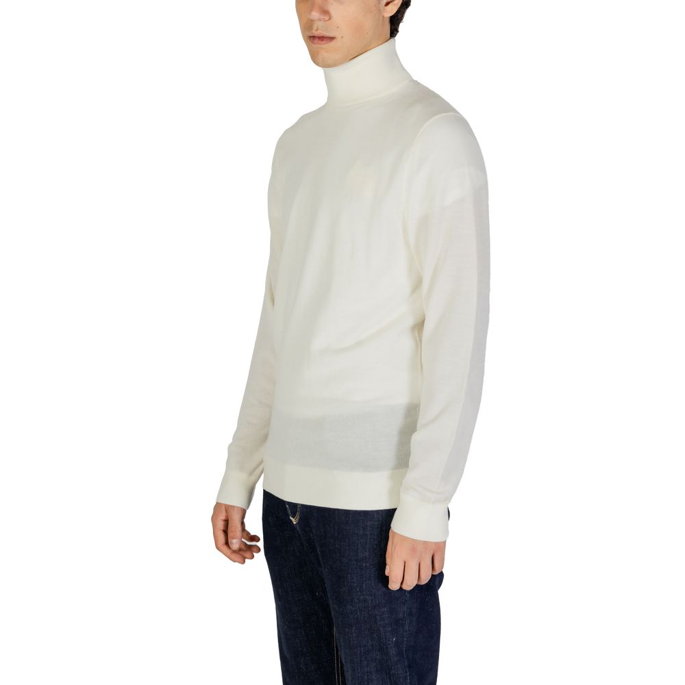 Cream Wool Turtleneck