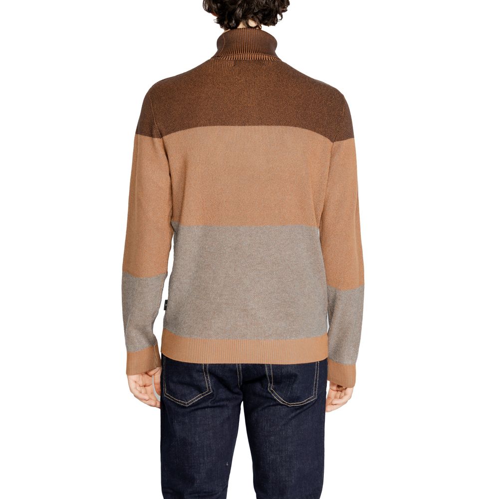 Brown Viscose Turtleneck