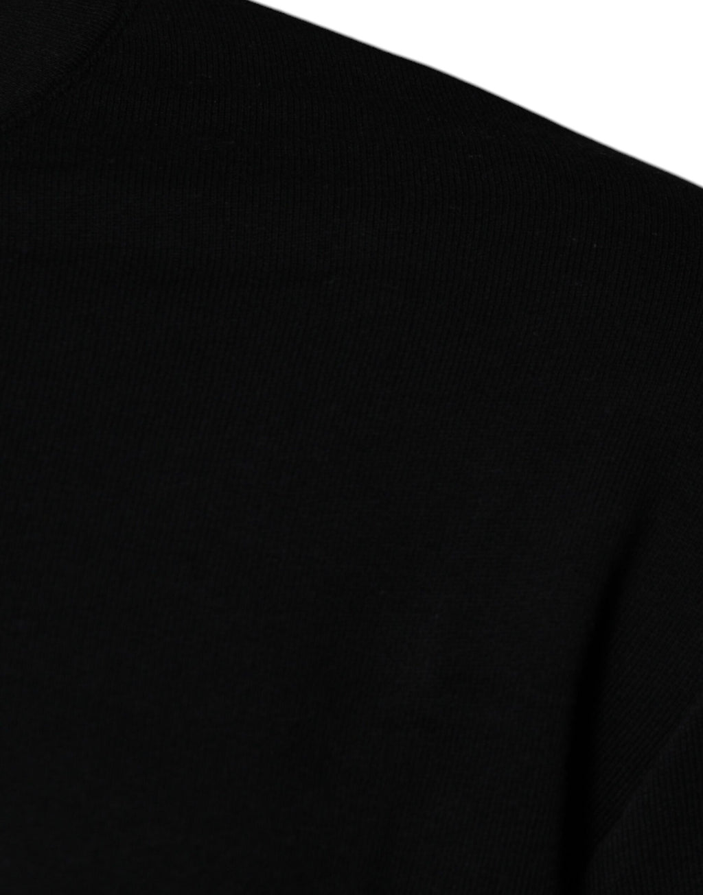 Versace Black Medusa Embroidery Crew Neck Sweater