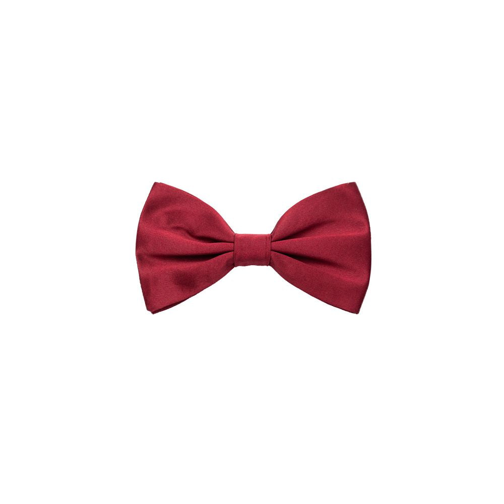 Dolce & Gabbana Red Silk Bow Tie