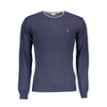 U.S. Polo Assn. Blue Wool Sweater