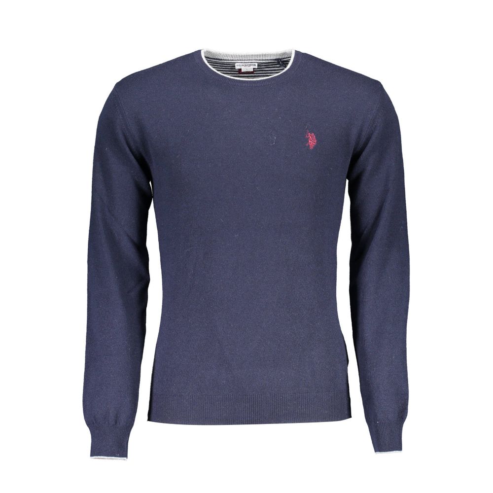 U.S. Polo Assn. Blue Wool Sweater