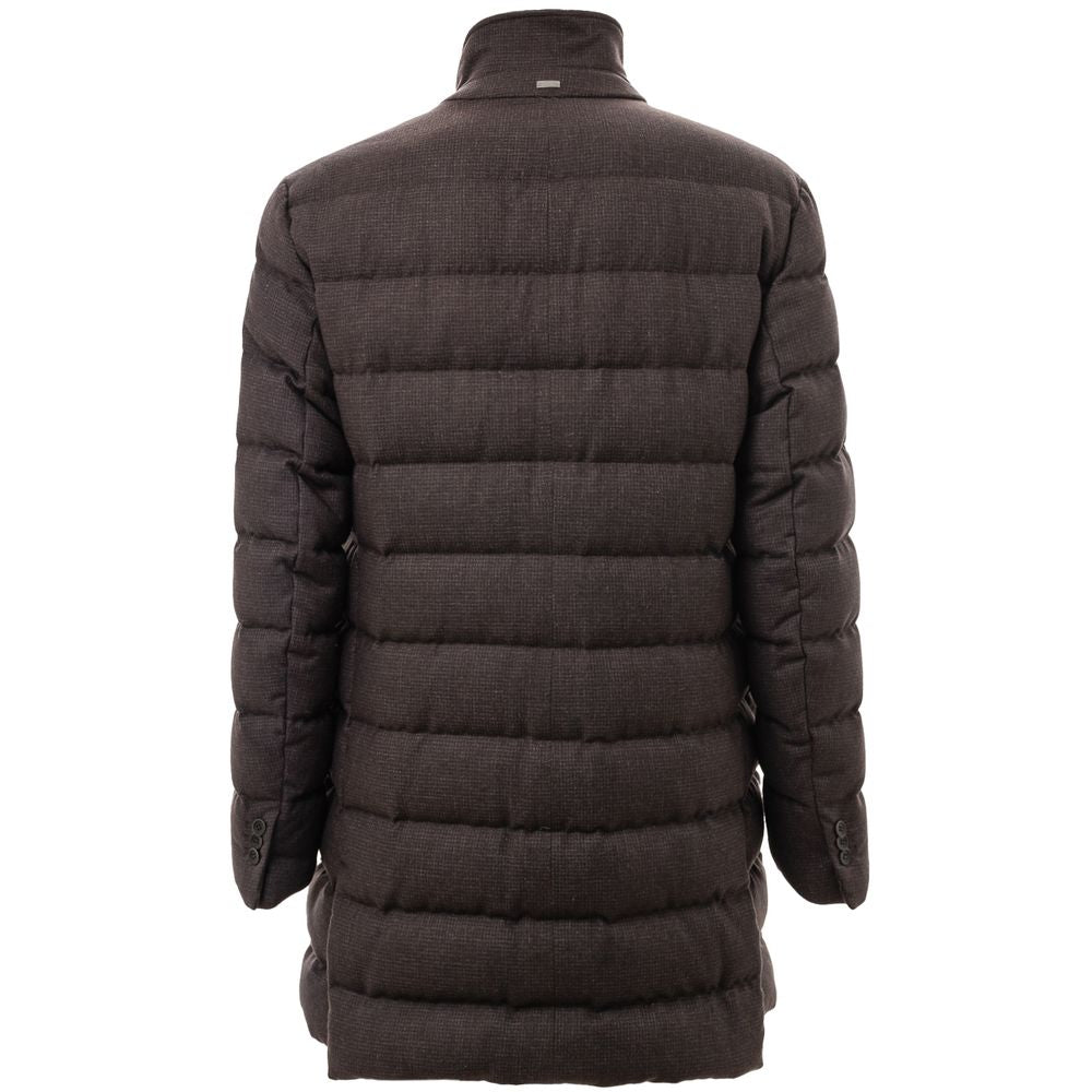 Herno Brown Wool Coat