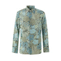 Tom Ford Blue Lyocell Patterned Shirt