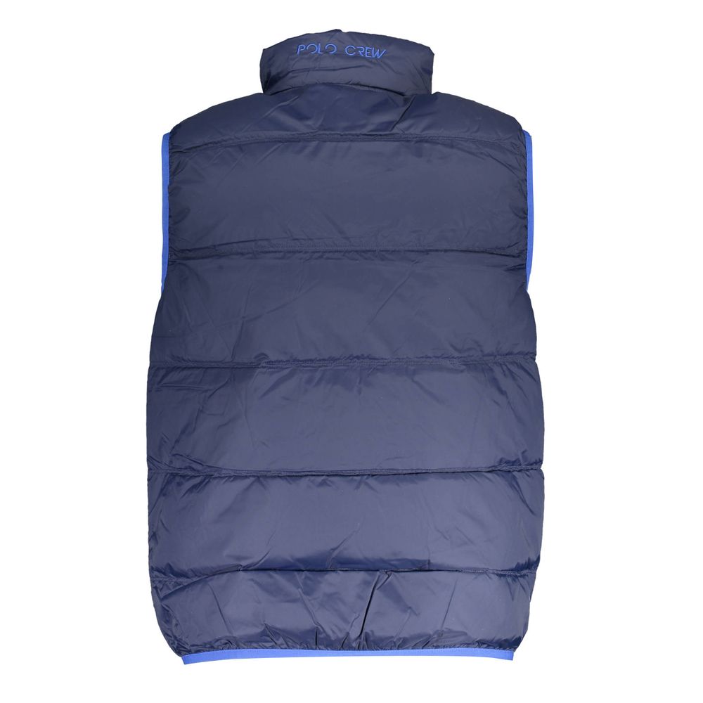 Blu Polyamide Men's Vest