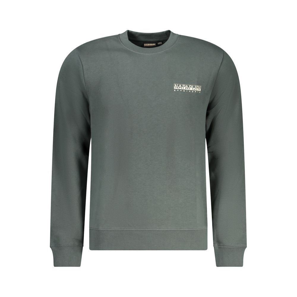 Napapijri Green Cotton Sweatshirt