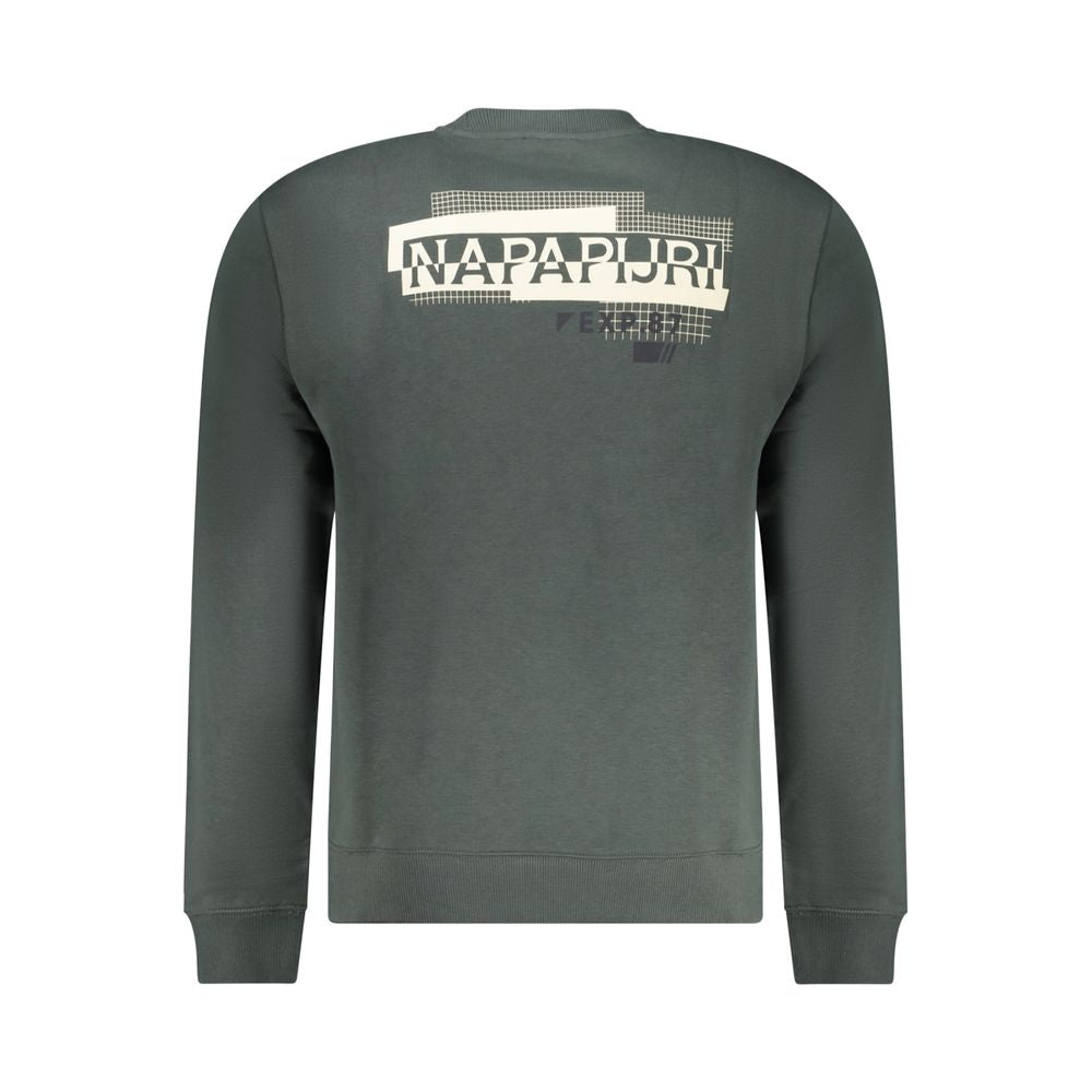 Napapijri Green Cotton Sweatshirt