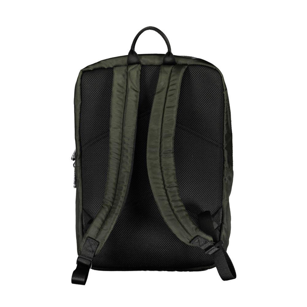 Verde Polyester Men Backpack