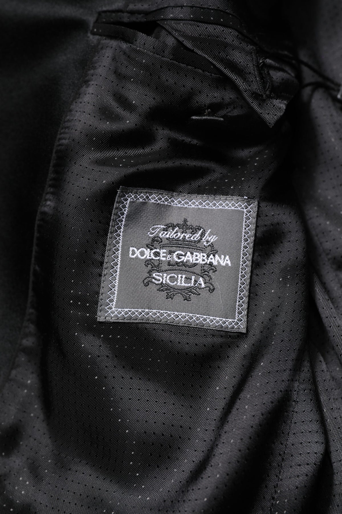 Dolce & Gabbana Purple Sicilia Sequin Embellished Coat