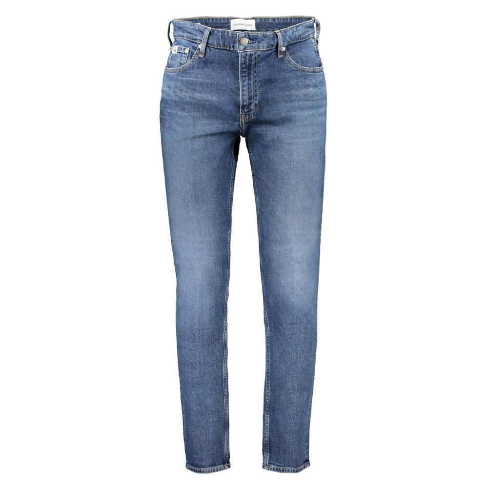 Calvin Klein Blue Cotton Jeans