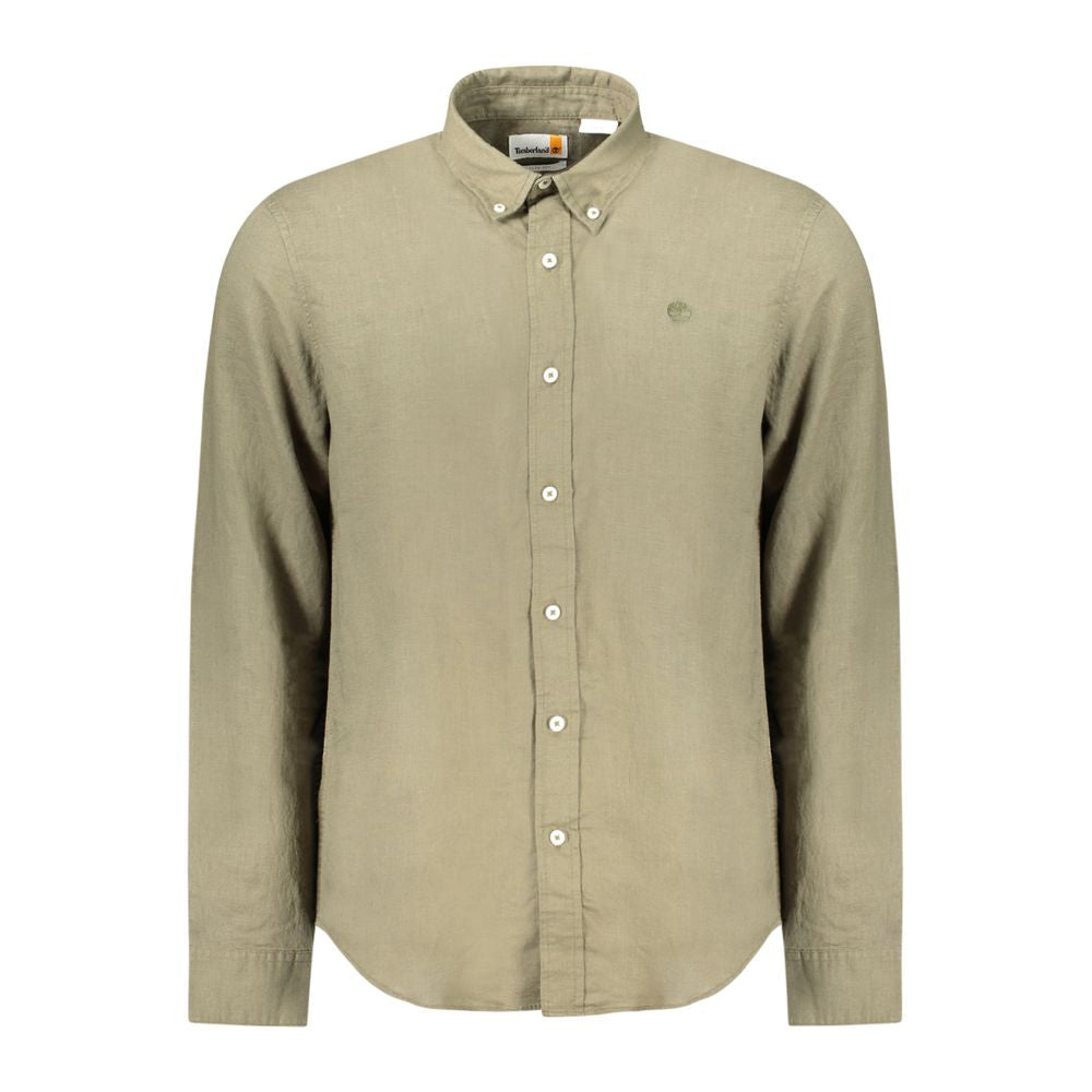 Timberland Green Linen Shirt