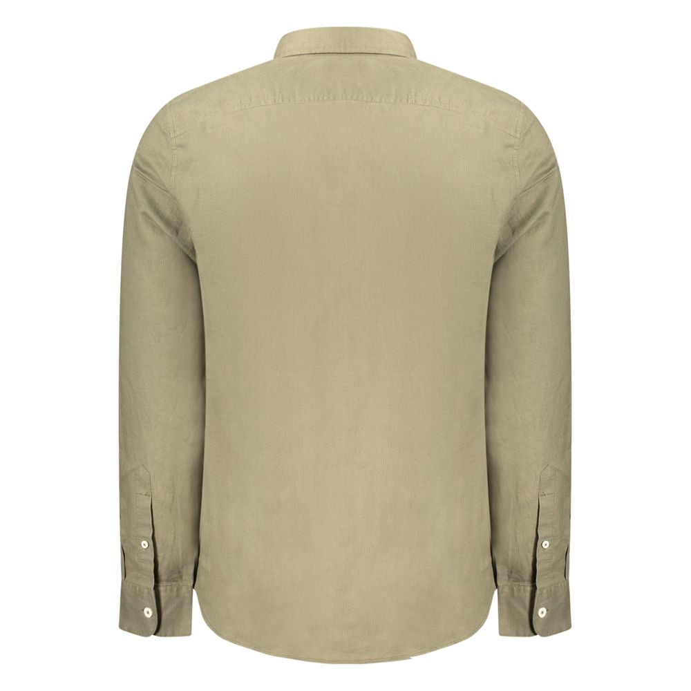 Timberland Green Linen Shirt