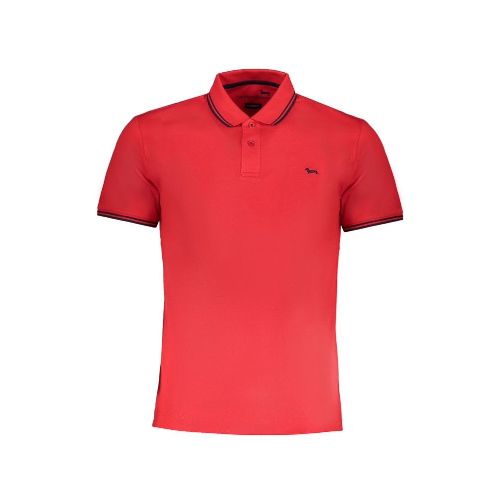 Rosso Cotton Men Polo Shirt