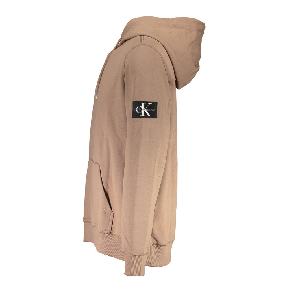 Calvin Klein Brown Cotton Sweatshirt