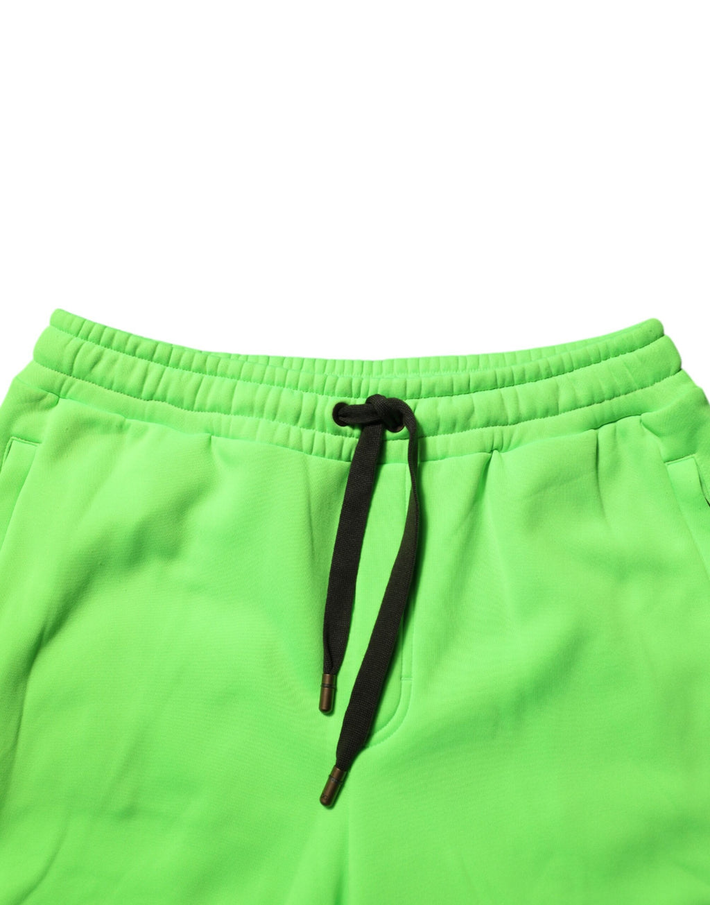 Dolce & Gabbana Green Patchwork Cargo Bermuda Shorts