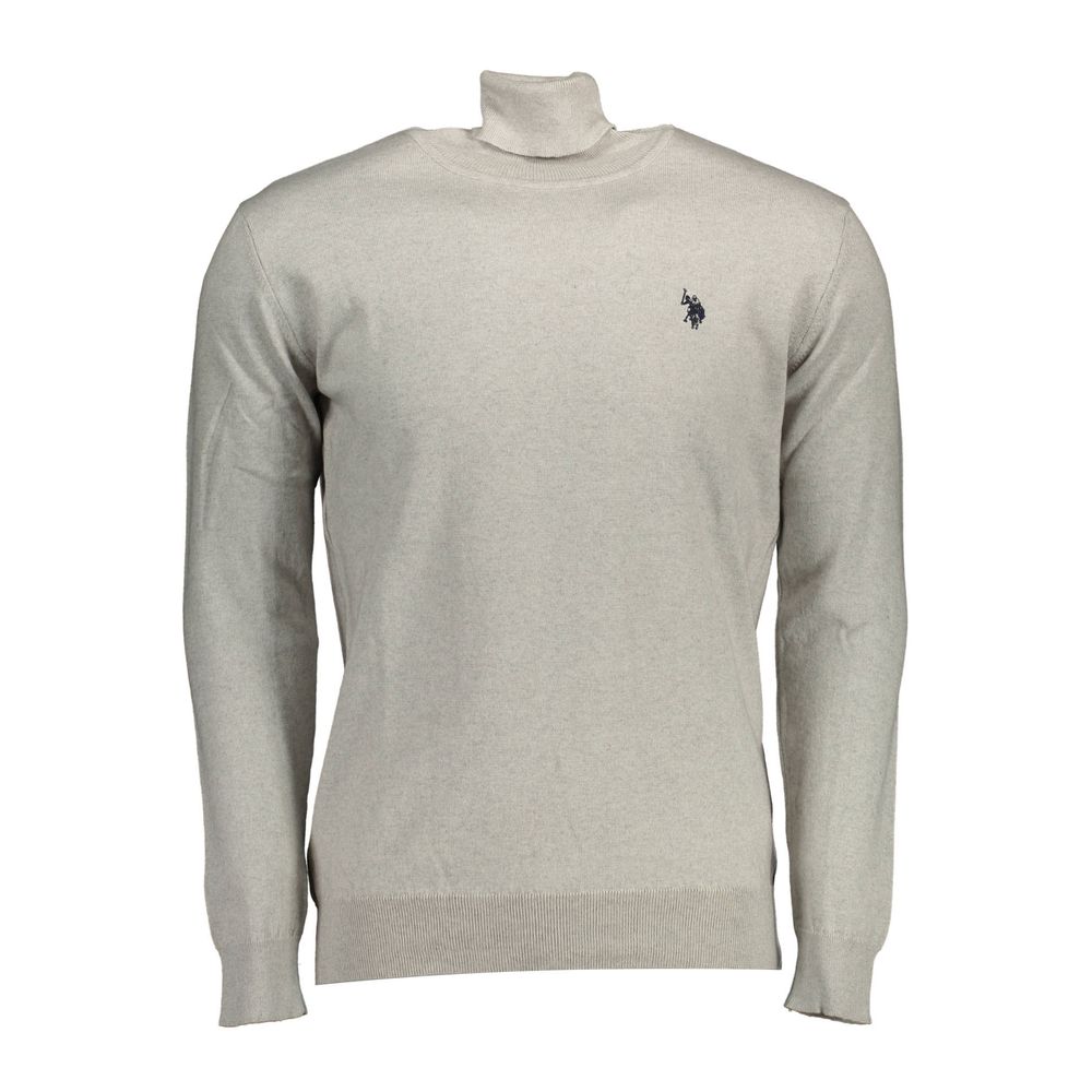 U.S. Polo Assn. Grey Cotton Sweater