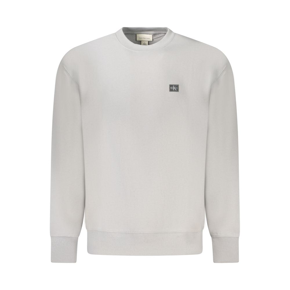 Calvin Klein Grey Cotton Sweatshirt