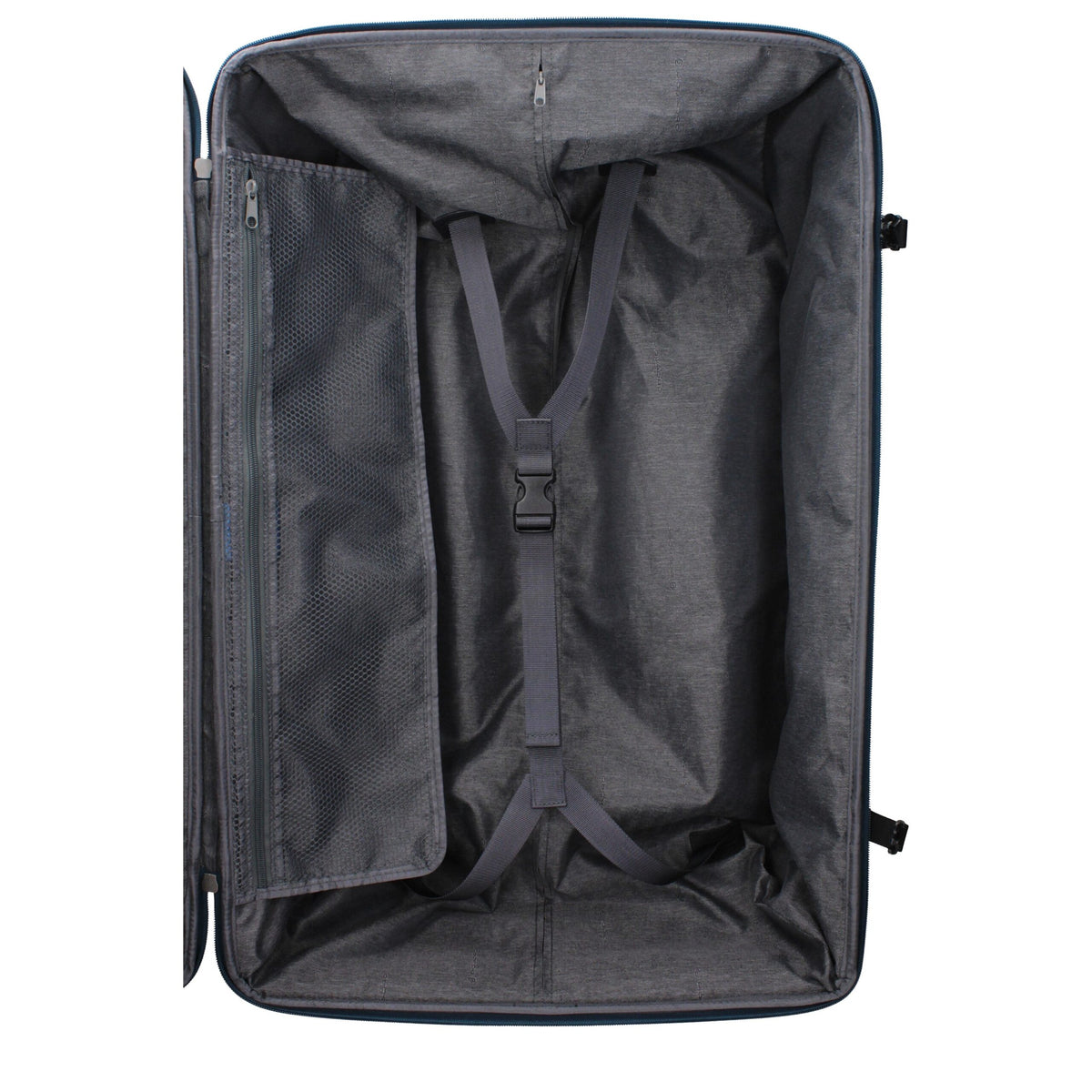 Piquadro Blue Fabric Travel Bag